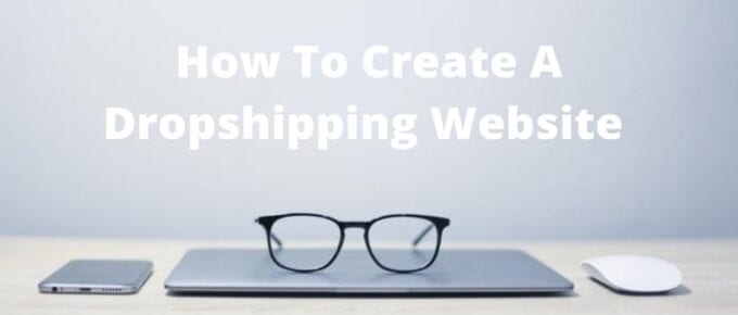 how to create a dropshipping website