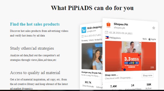 PiPiads features