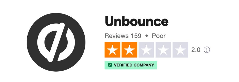 Unbounce trustpilot review