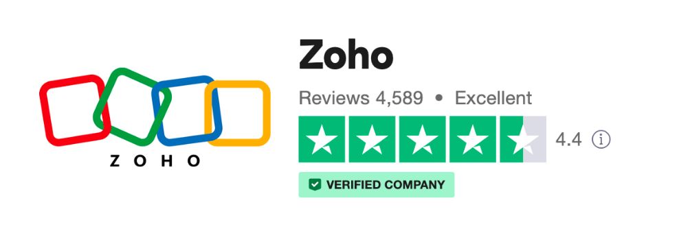 zoho trustpilot review